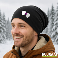Beanie Demisexuell Pride Flagge LGBTQ Herz