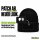 Beanie mit Patch Demisexuell Pride Flagge LGBTQ Herz Black