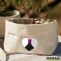 Organizer Demisexuell Pride Flagge LGBTQ Herz