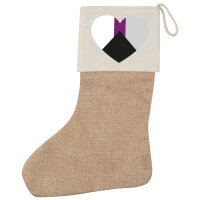 Weihnachtsstrumpf Demisexuell Pride Flagge LGBTQ Herz...