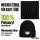 Beanie mit Patch Demiboy Pride Flagge LGBTQ Herz Black