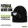 Beanie mit Patch Demiboy Pride Flagge LGBTQ Herz Black