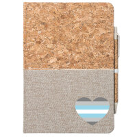 Notizbuch A5 Demiboy Pride Flagge LGBTQ Herz 80 Blatt...