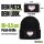 Beanie mit Patch Demigirl Pride Flagge LGBTQ Herz Black