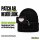 Beanie mit Patch Demigirl Pride Flagge LGBTQ Herz Black