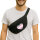 Bauchtasche Demigirl Pride Flagge LGBTQ Herz 2,5 Liter Black