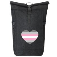 Kurierrucksack Demigirl Pride Flagge LGBTQ Herz 30-44...