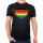 Herren T-Shirt Alternative LGBT+ Pride Flagge LGBTQ Herz