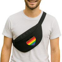 Bauchtasche Alternative LGBT+ Pride Flagge LGBTQ Herz 2,5...