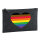 Kulturbeutel Alternative LGBT+ Pride Flagge LGBTQ Herz 1 Liter Charcoal