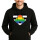 Unisex Hoodie Straight Ally Flagge LGBTQ Herz