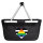 Einkaufskorb faltbar Straight Ally Flagge LGBTQ Herz 20 Liter Black