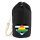 Seesack Straight Ally Flagge LGBTQ Herz 20 Liter Black