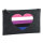 Kulturbeutel Genderfluid Pride Flagge LGBTQ Herz 1 Liter Charcoal