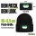 Beanie mit Patch Aromantische Pride Flagge LGBTQ Herz Black