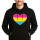 Unisex Hoodie Pansexuell Pride Flagge LGBTQ Herz