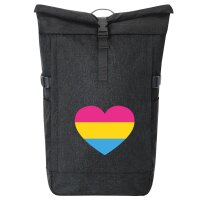 Kurierrucksack Pansexuell Pride Flagge LGBTQ Herz 30-44...