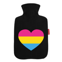 Wärmflasche Pansexuell Pride Flagge LGBTQ Herz
