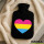 Wärmflasche Pansexuell Pride Flagge LGBTQ Herz