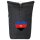 Kurierrucksack Pi-Polyamorie Pride Flagge LGBTQ Herz 30-44 Liter Black Melange