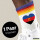 Unisex Socken Pi-Polyamorie Pride Flagge LGBTQ Herz Baumwolle