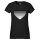 Damen T-Shirt Heterosexuell Flagge LGBTQ Herz