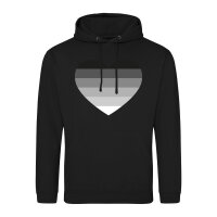 Unisex Hoodie Heterosexuell Flagge LGBTQ Herz