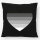 Kissen Heterosexuell Flagge LGBTQ Herz 40x40cm
