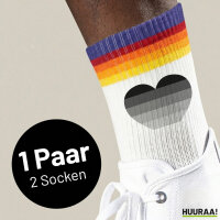 Unisex Socken Heterosexuell Flagge LGBTQ Herz Baumwolle