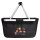 Einkaufskorb faltbar Flamingos Comic 20 Liter Black