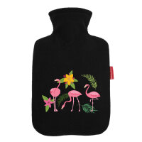Wärmflasche Flamingos Comic