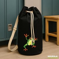 Seesack Frosch Comic 20 Liter Black