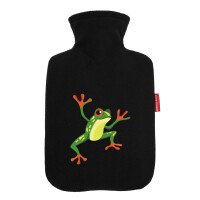 Wärmflasche Frosch Comic