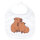 Baby Lätzchen Capybara Paar Comic Klettverschluss