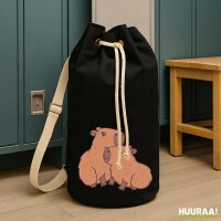 Seesack Capybara Paar Comic 20 Liter Black