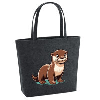 Filz Shopper Otter Comic 22 Liter