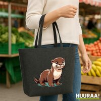 Filz Shopper Otter Comic 22 Liter