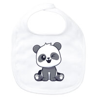 Baby Lätzchen Panda Comic Klettverschluss