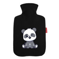 Wärmflasche Panda Comic