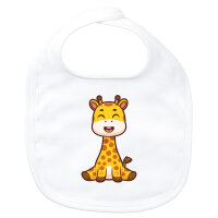 Baby L&auml;tzchen Giraffe Comic Klettverschluss