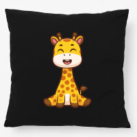 Kissen Giraffe Comic 40x40cm