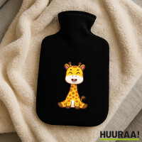 Wärmflasche Giraffe Comic