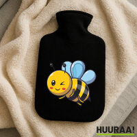 Wärmflasche Biene Comic