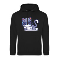 Unisex Hoodie Cool Cat Comic