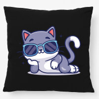 Kissen Cool Cat Comic 40x40cm