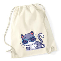 Turnbeutel Cool Cat Comic 12 Liter