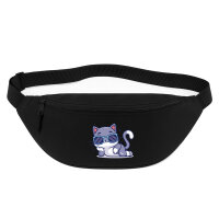 Bauchtasche Cool Cat Comic 2,5 Liter Black