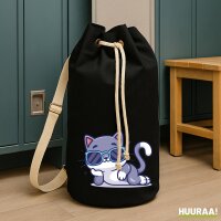 Seesack Cool Cat Comic 20 Liter Black