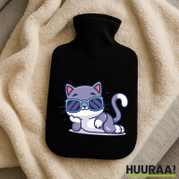 Wärmflasche Cool Cat Comic