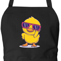 Schürze Cool Küken Comic mit Taschen
